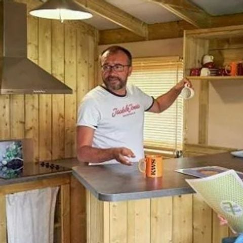 Tente en toile et en bois 6 personnes - Cabane Lodge