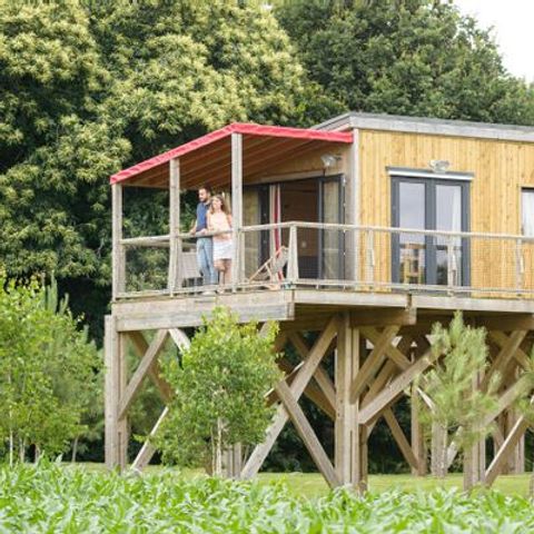 Mobilheim 5 Personen - Cottage auf Stelzen