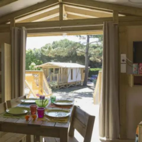 SafariZelt 6 Personen - Hütte Lodge Premium - 2 Zimmer