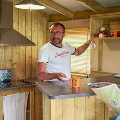 SafariZelt 6 Personen - Hütte Lodge Premium - 2 Zimmer