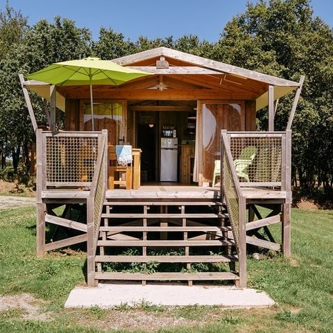 Safaritent 5 personen - Cabane Lodge Premium - 2 slaapkamers