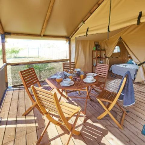 SafariZelt 5 Personen - Ecolodge BALI ohne Sanitäranlagen und Wasseranschluss