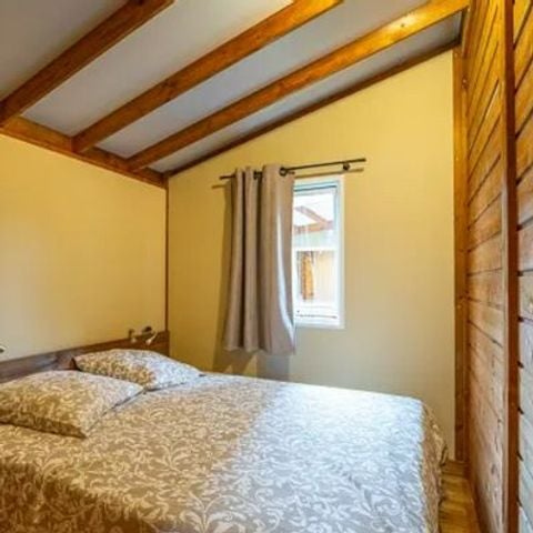 Mobilhome 5 personnes - Cabane Lodge VIP 3 Pièces