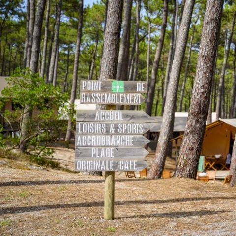 Tienda de lona y madera 6 personas - TENTE LODGE Victoria | 6 pers. 2 Bdrms.