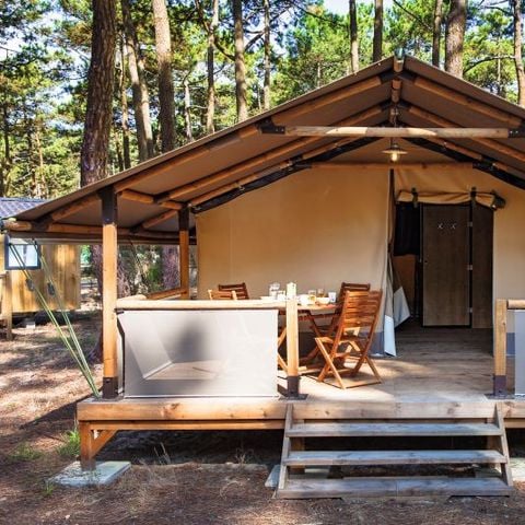 Safarizelt 6 Personen - LODGE CONFORT Kenia | 6 pers. 2 Schlafz.