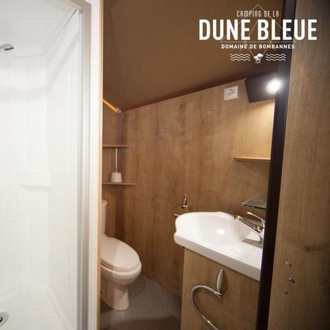 Tente en toile et en bois 5 personnes - LODGE CONFORT Victoria | 5 pers. 2 ch.