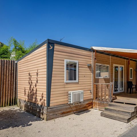 Stacaravan 6 personen - Stacaravan | Premium Azure | 3 slaapkamers | 6 pers. | Verhoogd terras