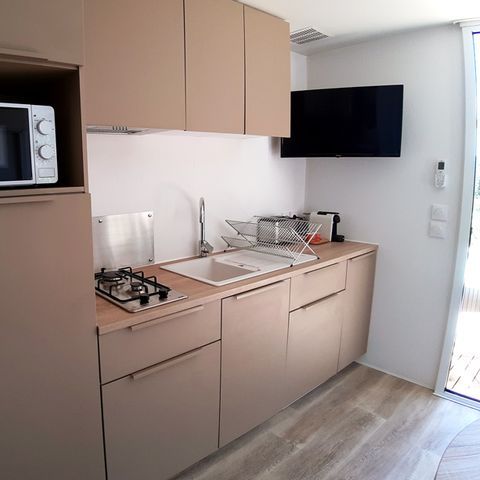 CASA MOBILE 2 persone - Cottage JASMIN + jacuzzi 21m² (1 camera da letto)
