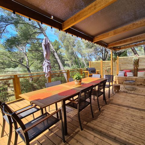 MOBILE HOME 8 people - Cottage COTE JARDIN 40m² (3 bedrooms)