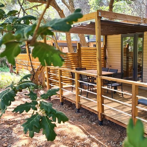 Stacaravan 6 personen - Cottage MAGNOLIA 32m² (2 kamers)