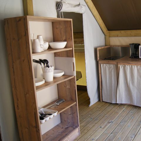 LODGE 5 personen - Lodge CANNELLE 21m² (2 kamers)