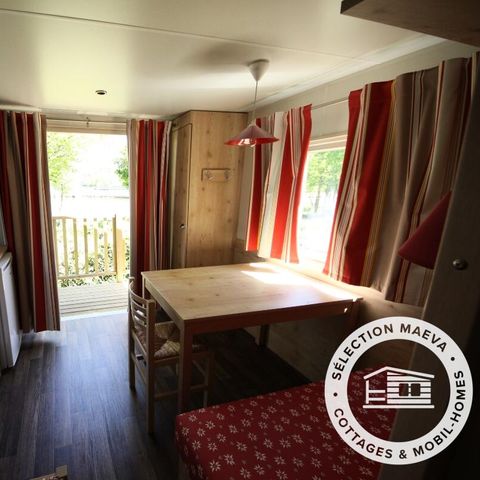 UNIEKE ACCOMMODATIE 4 personen - 3-kamer caravan voor 4 personen + TV