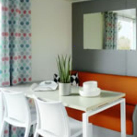 Stacaravan 6 personen - Stacaravan PMR Ty Lok 3 Kamers 4/6 Personen + TV