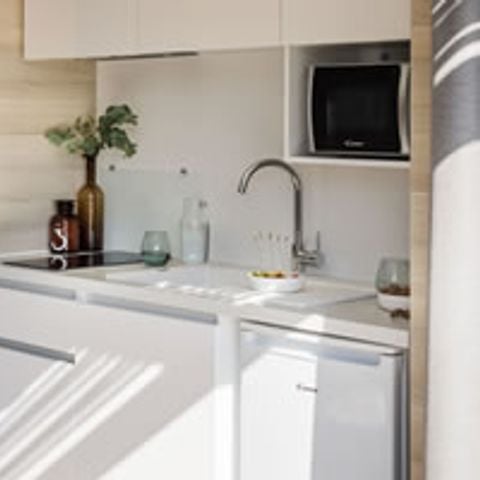 Stacaravan 2 personen - Stacaravan Ty Latz Lac 2 Kamers 2 Personen + TV