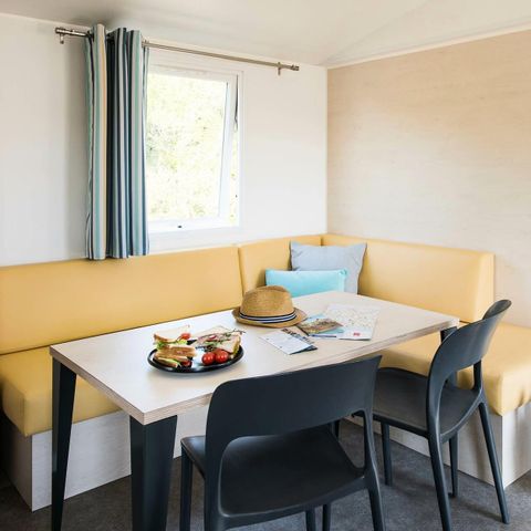 MOBILHOME 6 personas - Mobile Home Ty Heol 3 Habitaciones 4/6 Personas Aire Acondicionado + TV