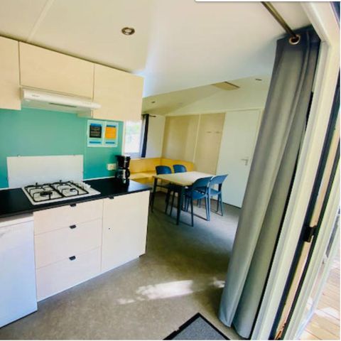 Mobilheim 6 Personen - Mobil Home Ty Heol 3 Zimmer 4/6 Personen Klimatisiert + TV