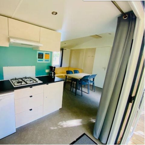 Stacaravan 6 personen - Stacaravan Ty Heol 3 Kamers 4/6 Personen Airconditioning + TV