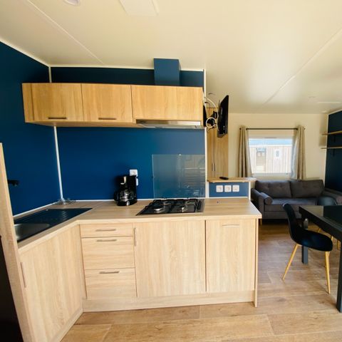 BUNGALOW 6 personnes - Mobil Home Ty Brehat Lac BMH 4 Pièces 6 Personnes Climatisé + TV