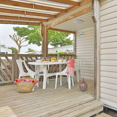 BUNGALOW 6 personnes - Comfort XL | 2 Ch. | 4/6 Pers. | Terrasse simple