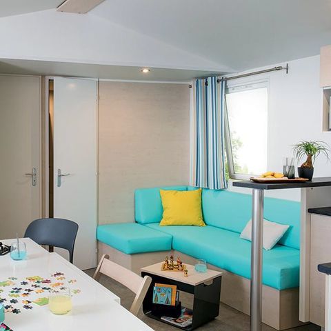 Mobilhome 6 personnes - Comfort XL | 2 Ch. | 4/6 Pers. | Terrasse simple