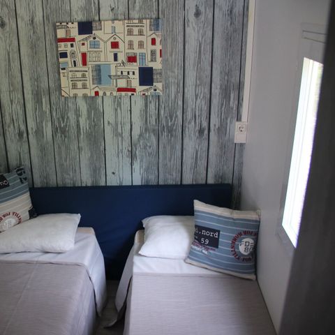 MOBILE HOME 6 people - Mobile-home | Comfort XL | 2 Bedrooms | 4/6 Pers. | Raised terrace