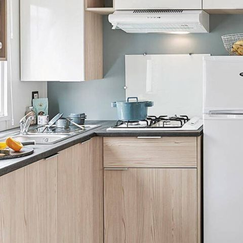 MOBILE HOME 6 people - Comfort | 3 Bedrooms | 6 Pers | Raised terrace | Air conditioning | TV