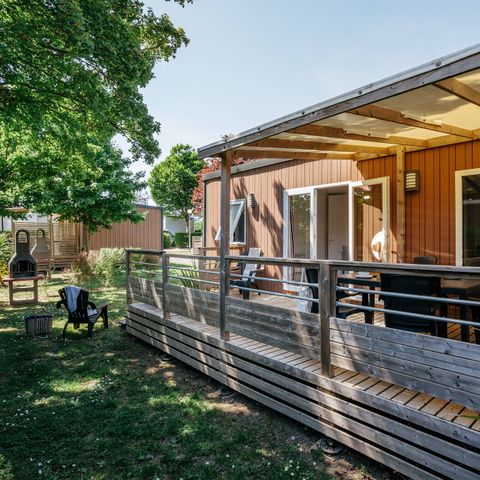 CASA MOBILE 4 persone - Casa mobile | Premium | 2 Camere da letto | 4 Pers. | Terrazza rialzata | Aria condizionata.