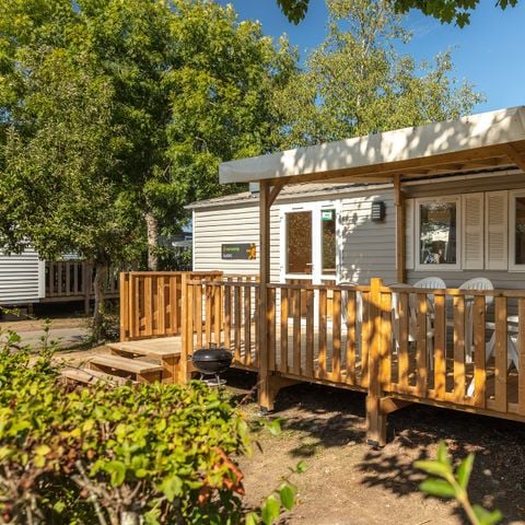 Mobilhome 4 personnes - Mobil-home | Comfort | 2 Ch. | 4 Pers. | Terrasse surélevée | Clim.