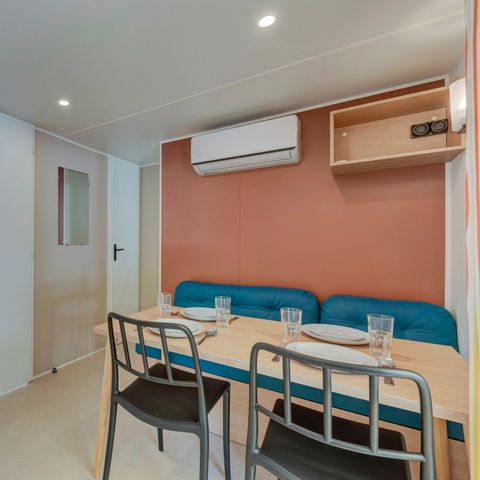 Mobilhome 4 personnes - Mobil-home | Comfort | 2 Ch. | 4 Pers. | Terrasse surélevée | Clim.