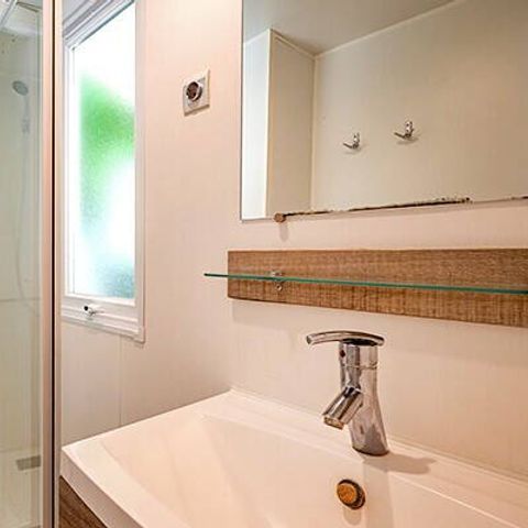 Stacaravan 6 personen - Stacaravan | Comfort | 2 Slaapkamers | 4/6 Pers. | Verhoogd terras