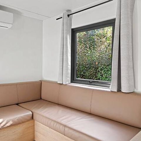 Mobilhome 6 personnes - Mobil-home | Premium Exclusive | 3 Ch. | 6 Pers. | Terrasse surélevée | Clim. | TV