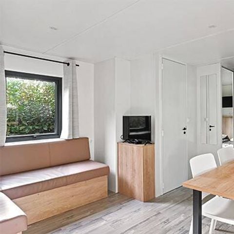 Mobilhome 6 personnes - Mobil-home | Premium Exclusive | 3 Ch. | 6 Pers. | Terrasse surélevée | Clim. | TV
