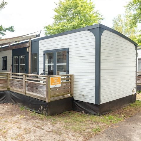 Mobilheim 4 personen - Mobilheim | Comfort | 2 Zi. | 4 Pers. | Überdachte Terrasse | 1 Bad | Klima.