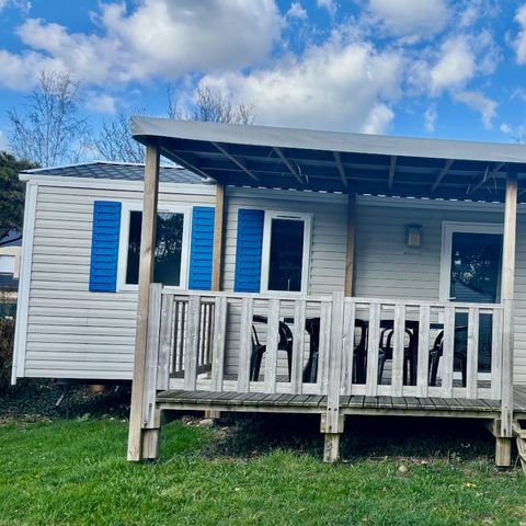 MOBILHOME 6 personnes - 3 chambres - terrasse bois - TV - 6 pers