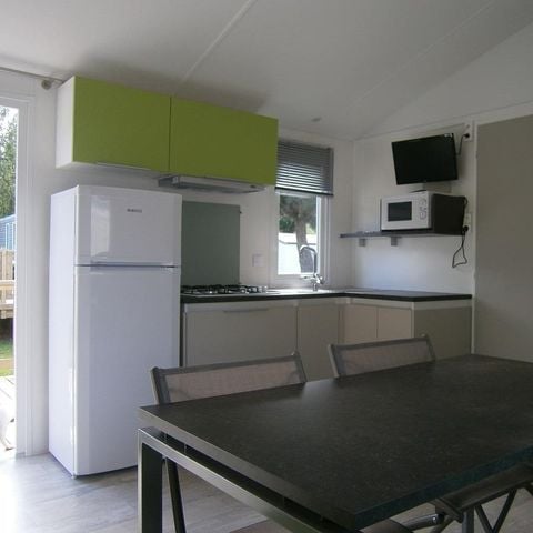 CASA MOBILE 4 persone - 3 camere da letto - terrazza in legno - TV - 4 persone