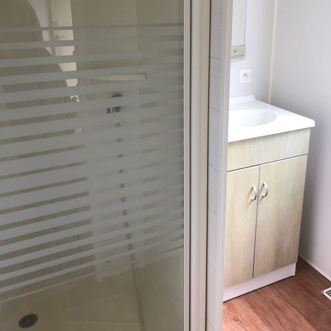 CASA MOBILE 4 persone - 2 camere da letto - terrazza in legno - TV