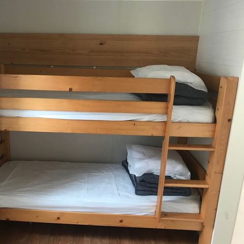 Mobile home 4 persons - 2 bedrooms - wooden terrace - TV