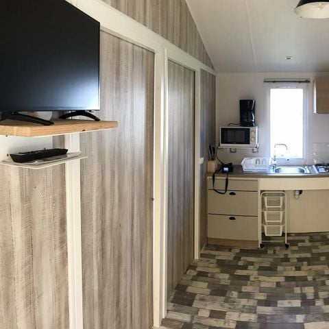 CASA MOBILE 4 persone - PMR 31m² - 2 camere da letto - terrazza coperta (adatto per persone con mobilità ridotta) - TV