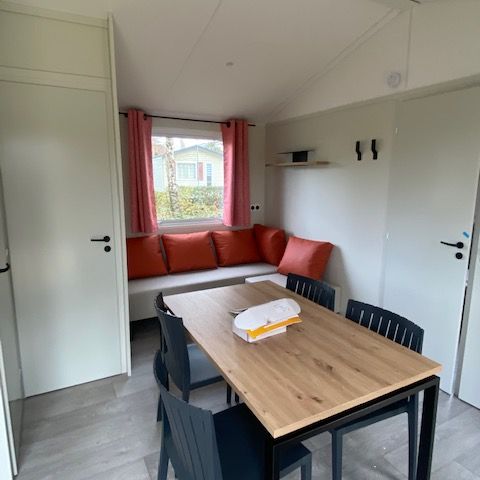 Mobilheim 4 personen - CONFORT 27 m² - 2 Schlafzimmer - überdachte Terrasse - TV - -.