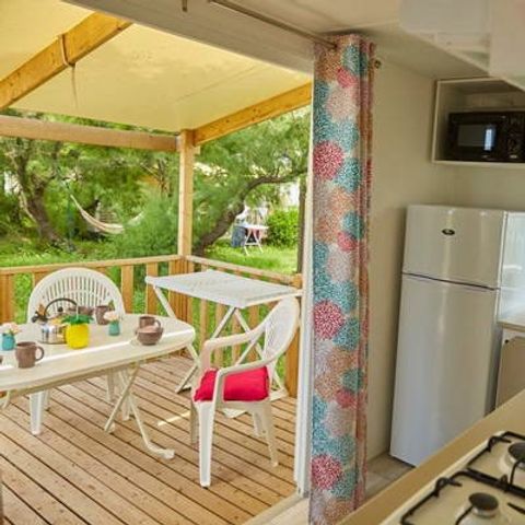 BUNGALOW 4 personnes - Comfort XL | 2 Ch. | 4 Pers. | Terrasse surélevée | Clim.