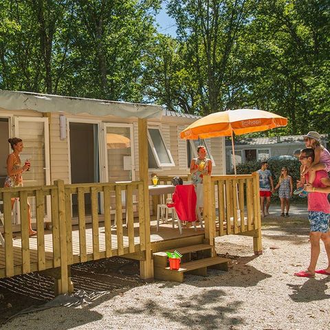 CASA MOBILE 4 persone - Casa mobile | Comfort XL | 2 Camere da letto | 4 Persone | Terrazza rialzata | Aria condizionata.