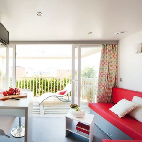 MOBILE HOME 4 people - Mobile-home | Comfort XL | 2 Bedrooms | 4 Pers. | Raised terrace | TV