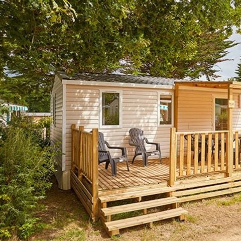 MOBILE HOME 6 people - Comfort | 3 Bedrooms | 6 Pers | Raised terrace | Air conditioning | TV