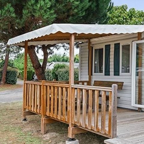 Mobilhome 6 personnes - Comfort XL | 3 Ch. | 6 Pers. | Terrasse surélevée