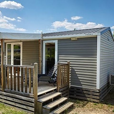 MOBILE HOME 4 people - Ultimate | 2 Bedrooms | 4 Pers | Elevated Terrace | 2 bathrooms | Air conditioning | TV