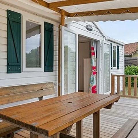 MOBILE HOME 6 people - Mobile-home | Comfort XL | 3 Bedrooms | 6 Pers. | Raised terrace