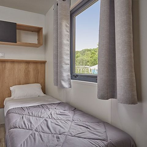 Mobilhome 6 personnes - Premium Exclusive | 3 Ch. | 6 Pers. | Terrasse surélevée | Clim. | TV