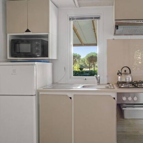 Mobilheim 4 Personen - Mobilheim | Comfort | 2 Zi. | 4 Pers. | Erhöhte Terrasse | Klim.