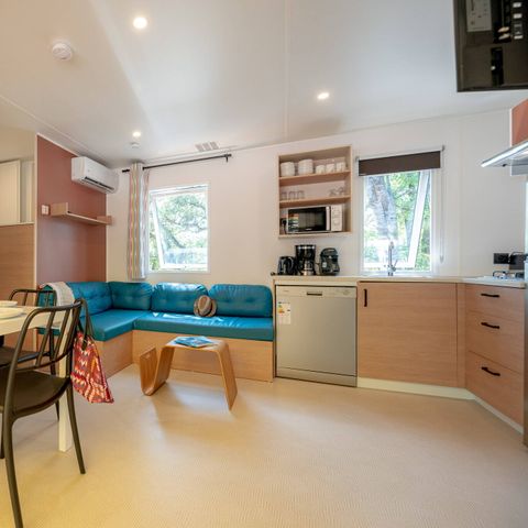 MOBILE HOME 8 people - Mobile-home | Comfort | 4 Bedrooms | 8 Pers. | Raised terrace | 2 bathrooms | Air-con.