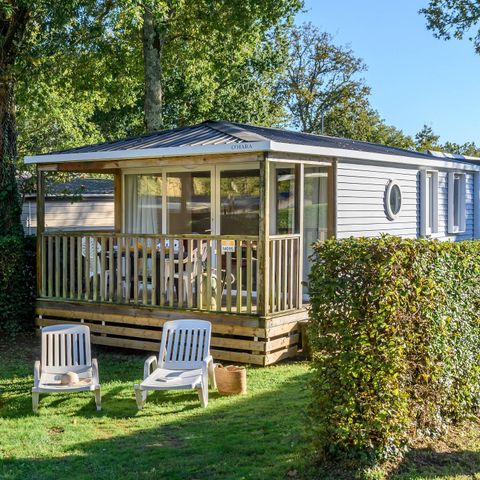 Mobilhome 4 personnes - Mobil-home | Premium | 2 Ch. | 4 Pers. | Terrasse simple | TV